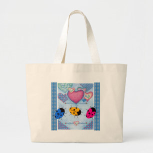 LADYBUGS GROTE TOTE BAG