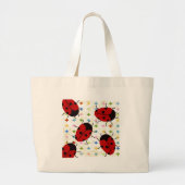 LADYBUGS GROTE TOTE BAG (Voorkant)