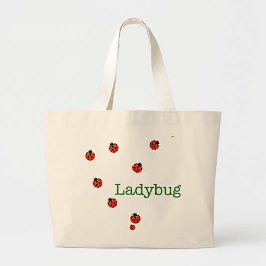 Ladybugs Grote Tote Bag (Voorkant)