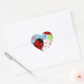 LADYBUGS HART STICKER (Envelop)