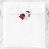LADYBUGS HART STICKER (Tas)