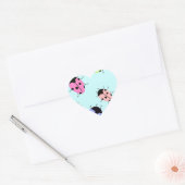 LADYBUGS HART STICKER (Envelop)