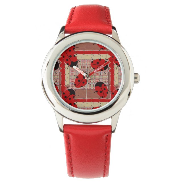 LADYBUGS HORLOGE (Voorkant)