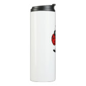 Ladybugs houden handen in elkaar thermosbeker (Gedraaid links)