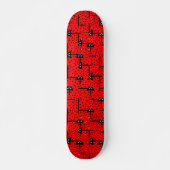 Ladybugs hustle - leuke ladybugs race persoonlijk skateboard (Voorkant)