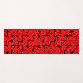 Ladybugs hustle - leuke lieveheersbeestje patroon yogamat (Voorkant (horizontaal))