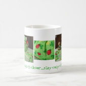 Ladybugs in Clover-Blijf Cozy met Tea Mok (Center)