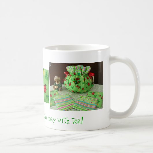 Ladybugs in Clover-Blijf Cozy met Tea Mok (Rechts)