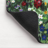 Ladybugs in Play Mousepad Muismat (Hoek)