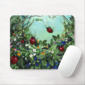 Ladybugs in Play Mousepad Muismat (Met muis)