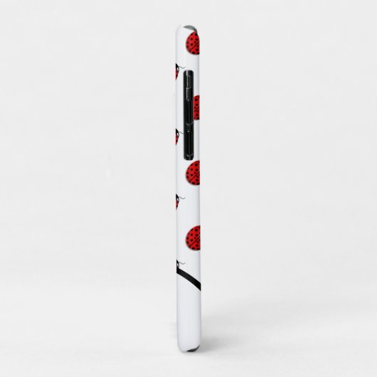 Ladybugs in rood Case-Mate iPhone case (Achterkant/links)