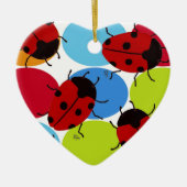 LADYBUGS KERAMISCH ORNAMENT (Voorkant)