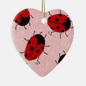 LADYBUGS KERAMISCH ORNAMENT (Rechts)
