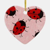 LADYBUGS KERAMISCH ORNAMENT (Voorkant)