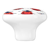 Ladybugs Keramische Knop (Zijkant)