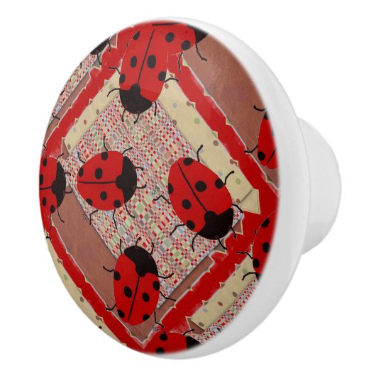 LADYBUGS KERAMISCHE KNOP (Rechts)