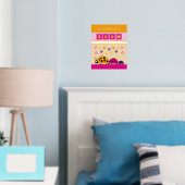 Ladybugs kind kamer roze sinaasappel kinderkamer g folie afdrukken (Insitu (Slaapkamer))