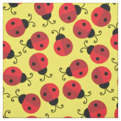 Ladybugs Kinder Cute Bugs Baby Nursery Stof (Swatch)