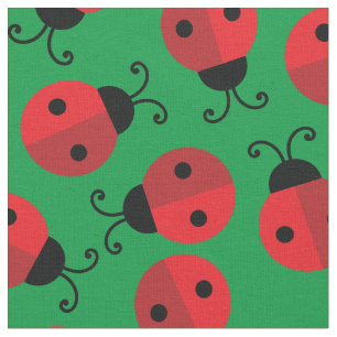 Ladybugs Kinder Cute Bugs Baby Nursery Stof