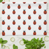 Ladybugs Kitchen Towel Theedoek (Gevouwen)