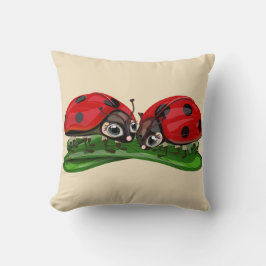 Ladybugs  kussen