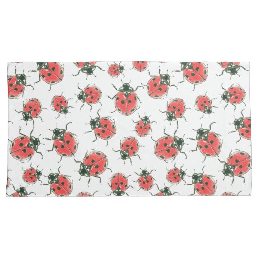 Ladybugs Kussensloop (Voorkant-Rechts)