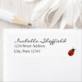 Ladybugs-label Etiket (Insitu)
