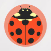Ladybugs Labels (Design 2)