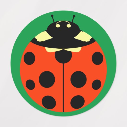 Ladybugs Labels (Design 1)