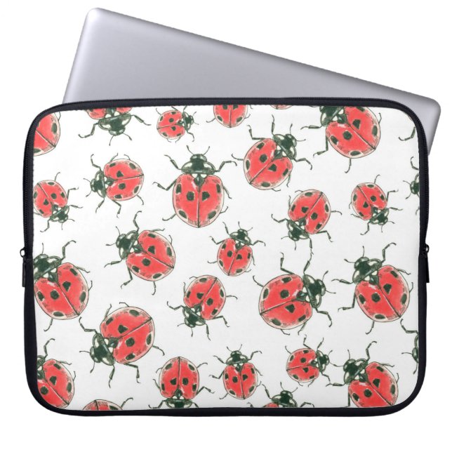 Ladybugs Laptop Sleeve (Voorkant)