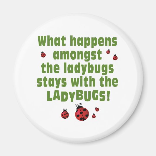 Ladybugs Magneet (Voorkant)