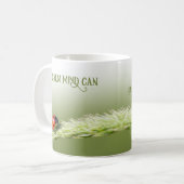 Ladybugs met een motivatie prijsbepaling koffiemok (Voorkant links)