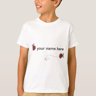 Ladybugs met personalisatie t-shirt
