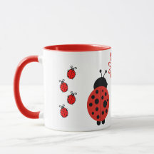 Ladybugs met ventilatorMok