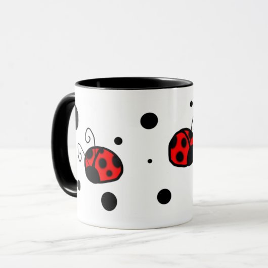 Ladybugs Mok (Voorkant links)