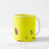 Ladybugs-Mok Tweekleurige Koffiemok (Voorkant rechts)