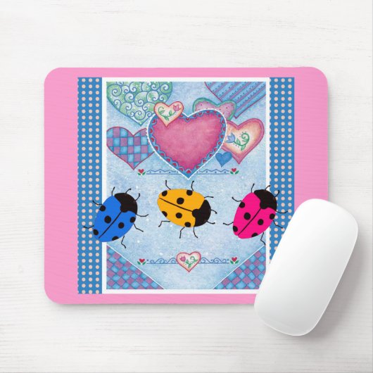 LADYBUGS MUISMAT (Met muis)