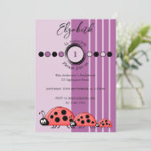 Ladybugs naam wordt 1 rode paars op de eerste verj kaart (Staand voorkant)