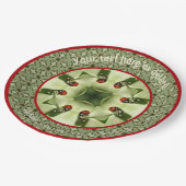 Ladybugs Natuur Kunst Gepersonaliseerde Partij Papieren Bordje (Gekanteld)