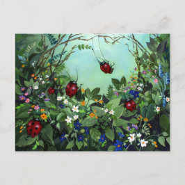 Ladybugs op Play Post Card Briefkaart