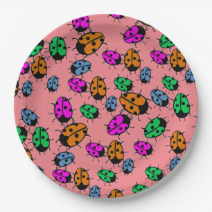 LADYBUGS PAPIEREN BORDJE