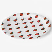 Ladybugs Papieren Bordje (Gekanteld)