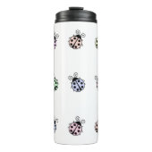 Ladybugs pastel Multicolor Thermosbeker (Voorkant)