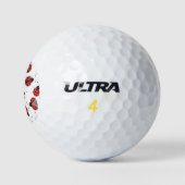 Ladybugs-patroon Golfballen (Logo)