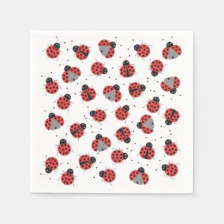 Ladybugs-patroon Servet