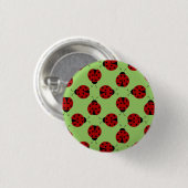 Ladybugs Pattern Button (Voorkant /achterkant)