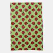 Ladybugs Pattern Kitchen Towel Theedoek (Verticaal)