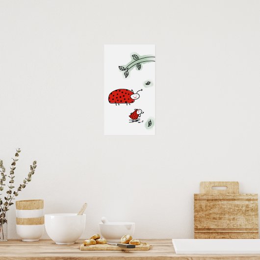 Ladybugs Poster (Keuken)