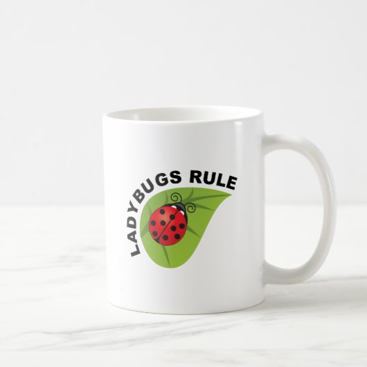 Ladybugs-regel Koffiemok (Rechts)