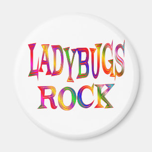 Ladybugs Rock Magneet